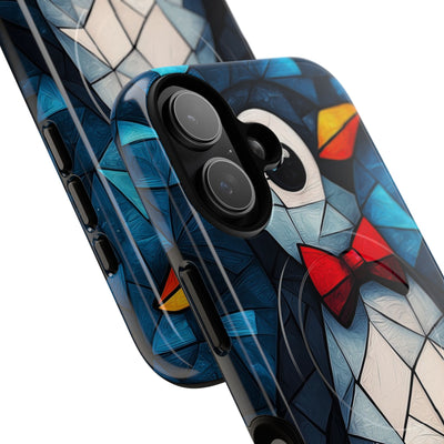 Mosaic Bowtie Penguin · Tough+ Phone Case for iPhone · Magsafe