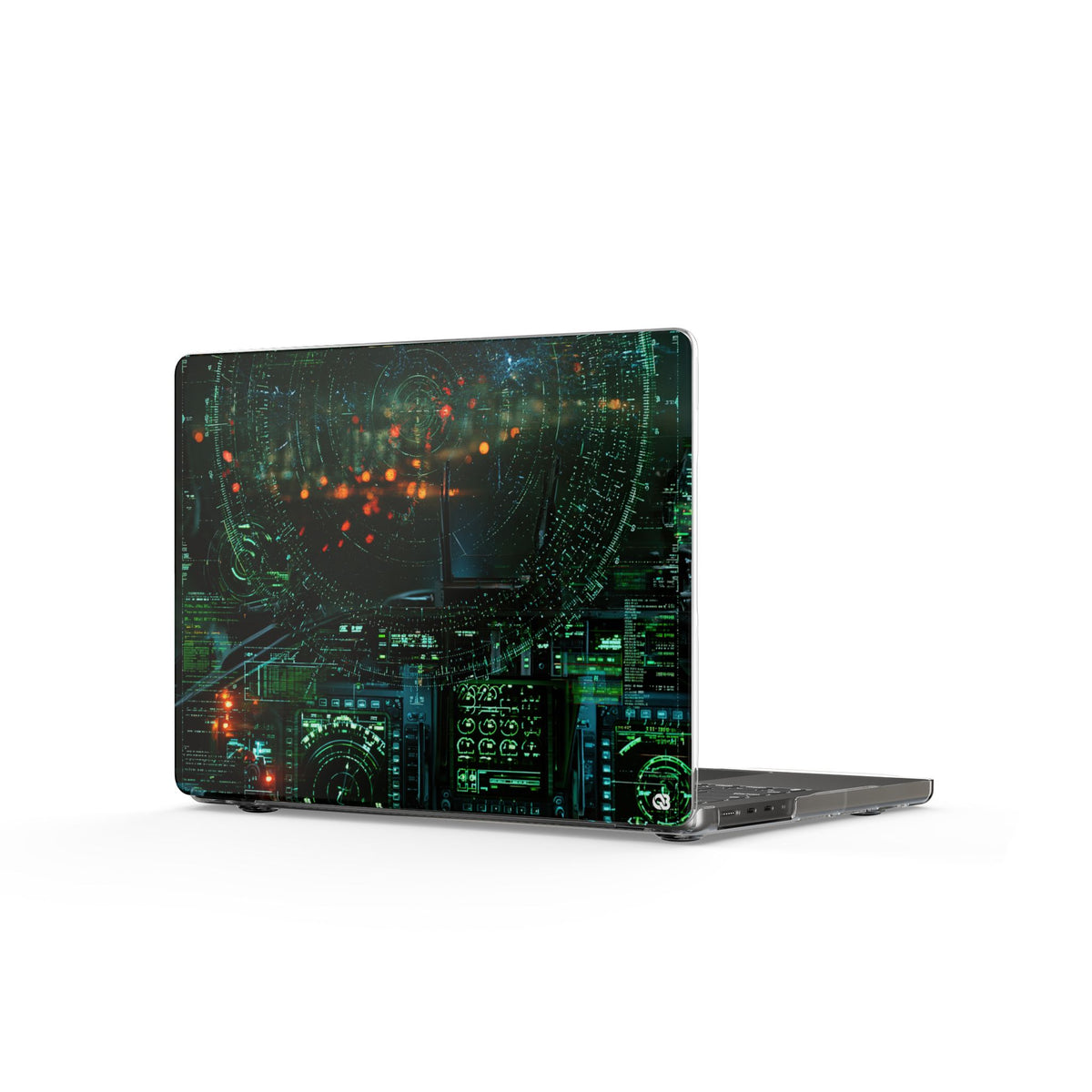 Tactical Avionics HUD · Clear Hard Case for MacBook · Green