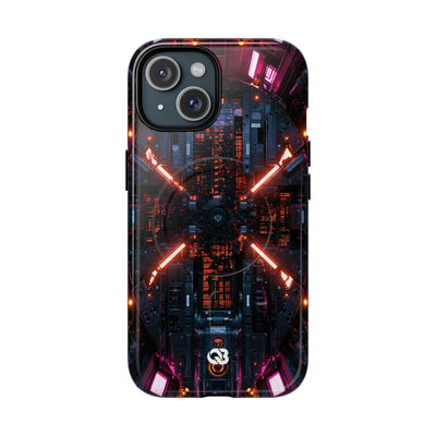 Cybernetic Reactor Core · Tough 2.0 Magnetic Phone Case for iPhone · Black
