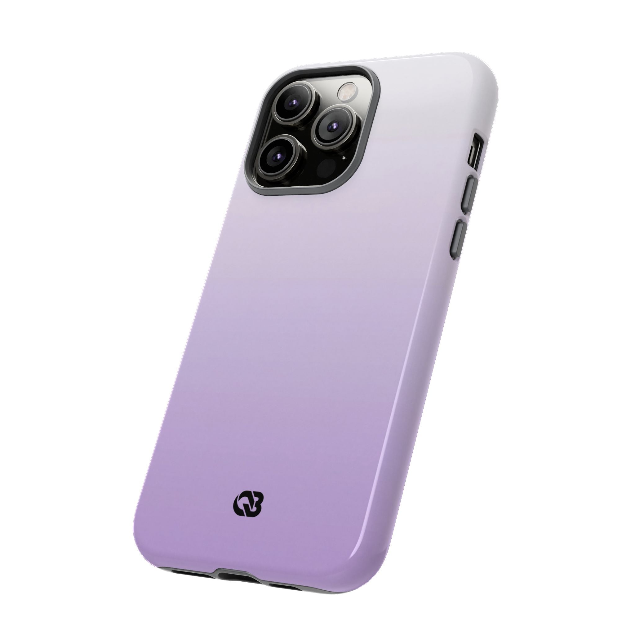 Purple Tough Phone Case for iPhone - Frosted Lavender Fade