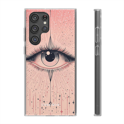 Cosmic Eye Samsung S22 Ultra Cover - Blød