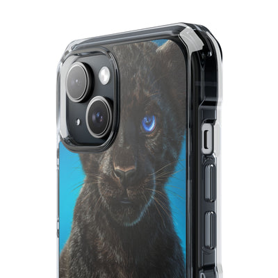 Sapphire Gaze Panther · Impact Phone Cover for iPhone · Magsafe