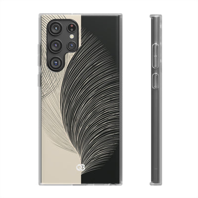 Minimal Frond Study · Lite Phone Case for Samsung · Black