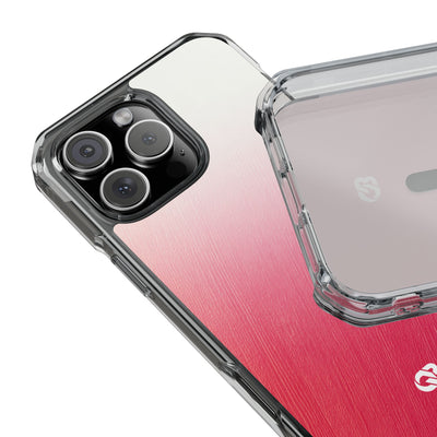 Rose Haze · Clear Impact Magnetic Phone Case for iPhone · Pink