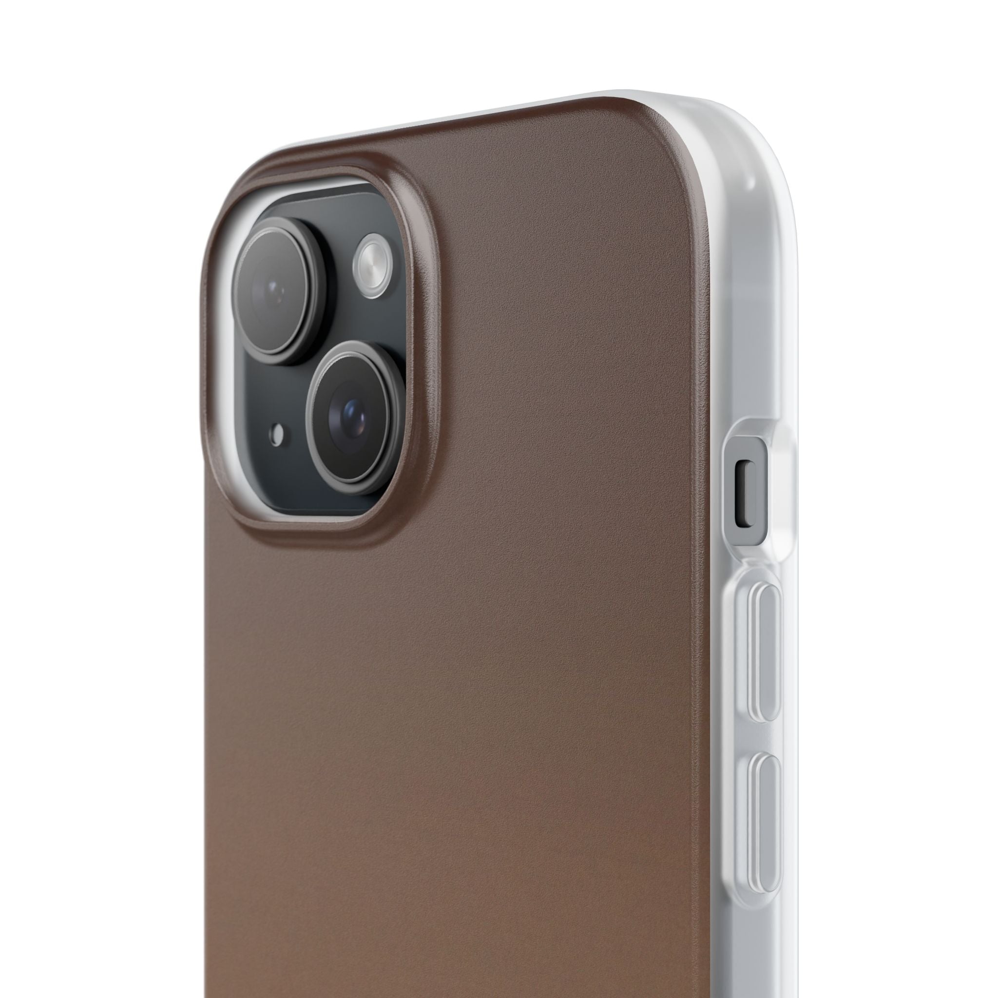 Brown Lite Phone Case for iPhone - Smoked Caramel Fade