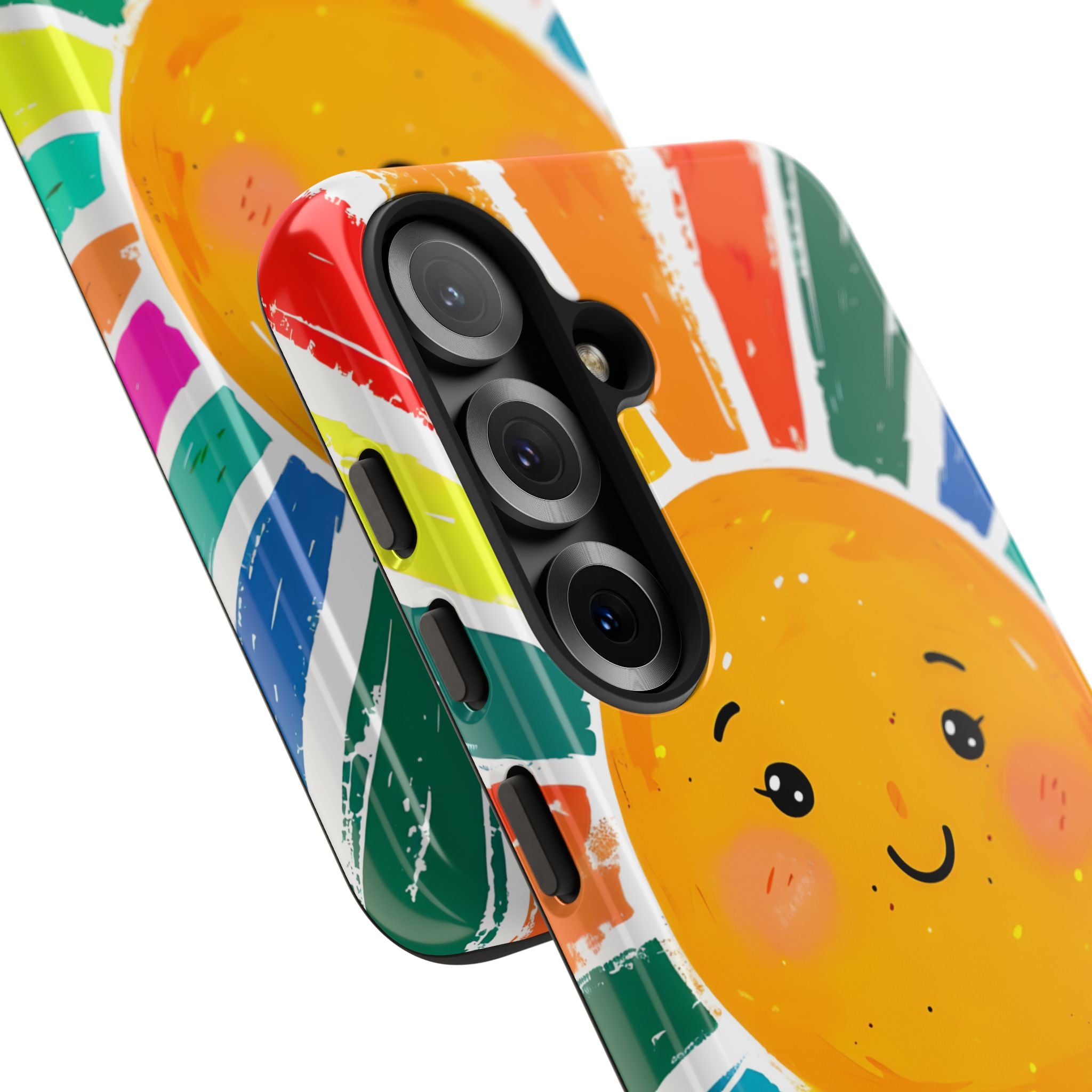 Vibrant Solar Smile · Tough Phone Case for Samsung