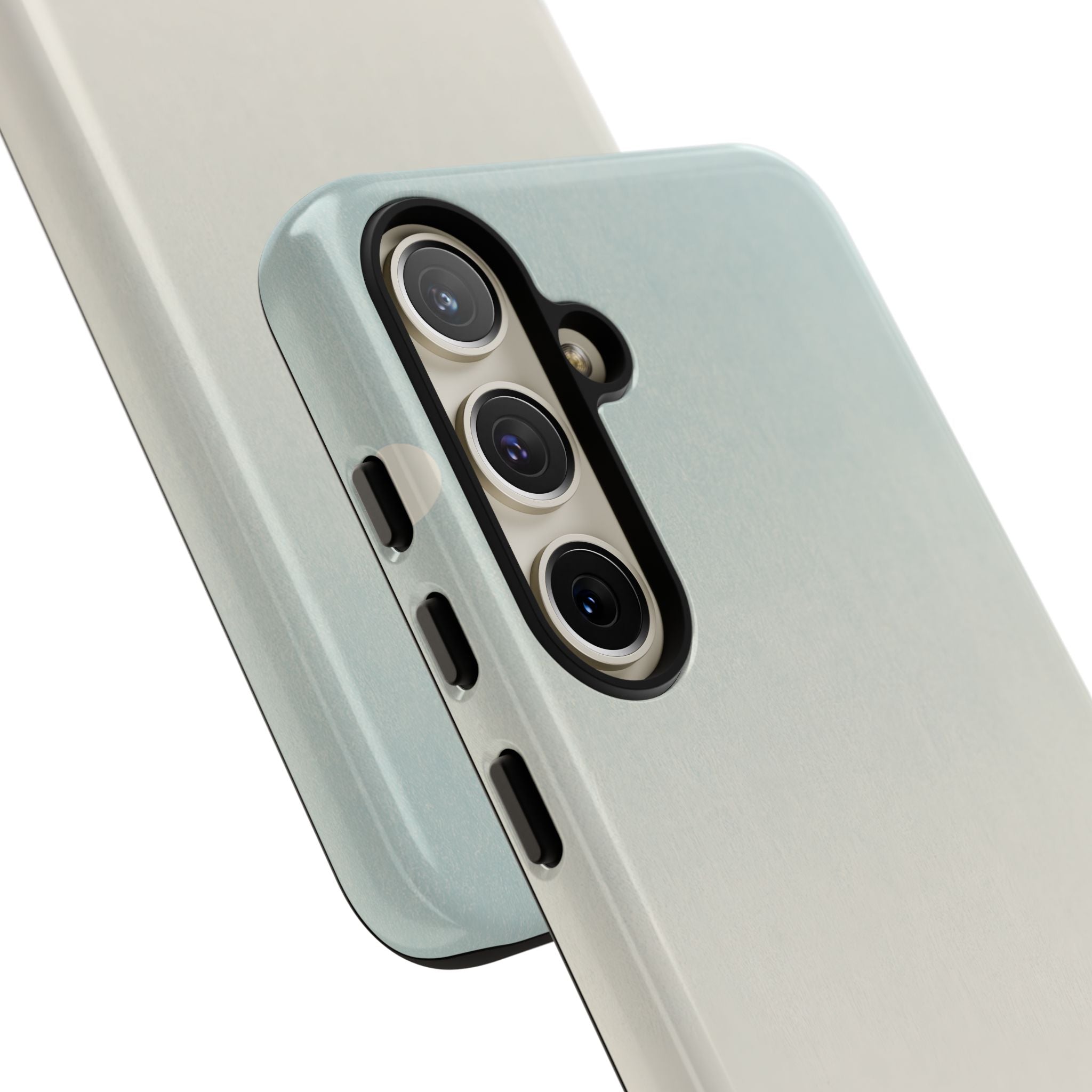 Blue Tough Phone Case for Samsung - Mist Valley Pagoda