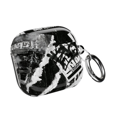 Underground Punk Collage · Hard Case for AirPods & AirPods Pro · Black