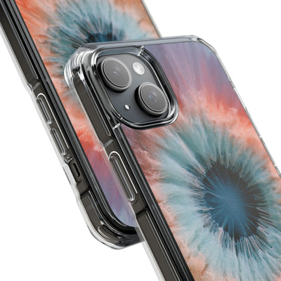 Radiant Aura Core · Clear Impact Magnetic Phone Case for iPhone · Orange