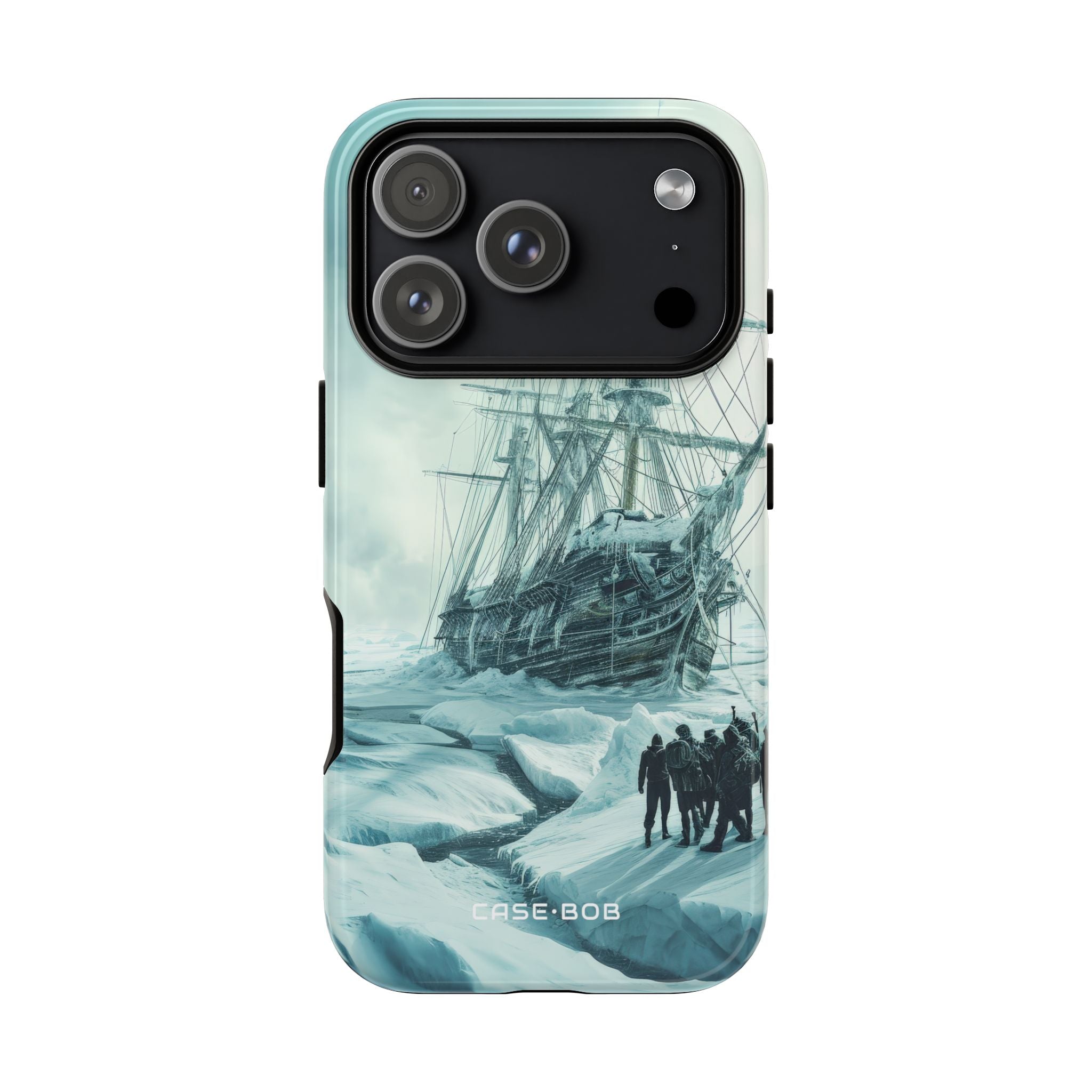 Icebound Ship iPhone 17 Pro Case - Tough - CASE•BOB