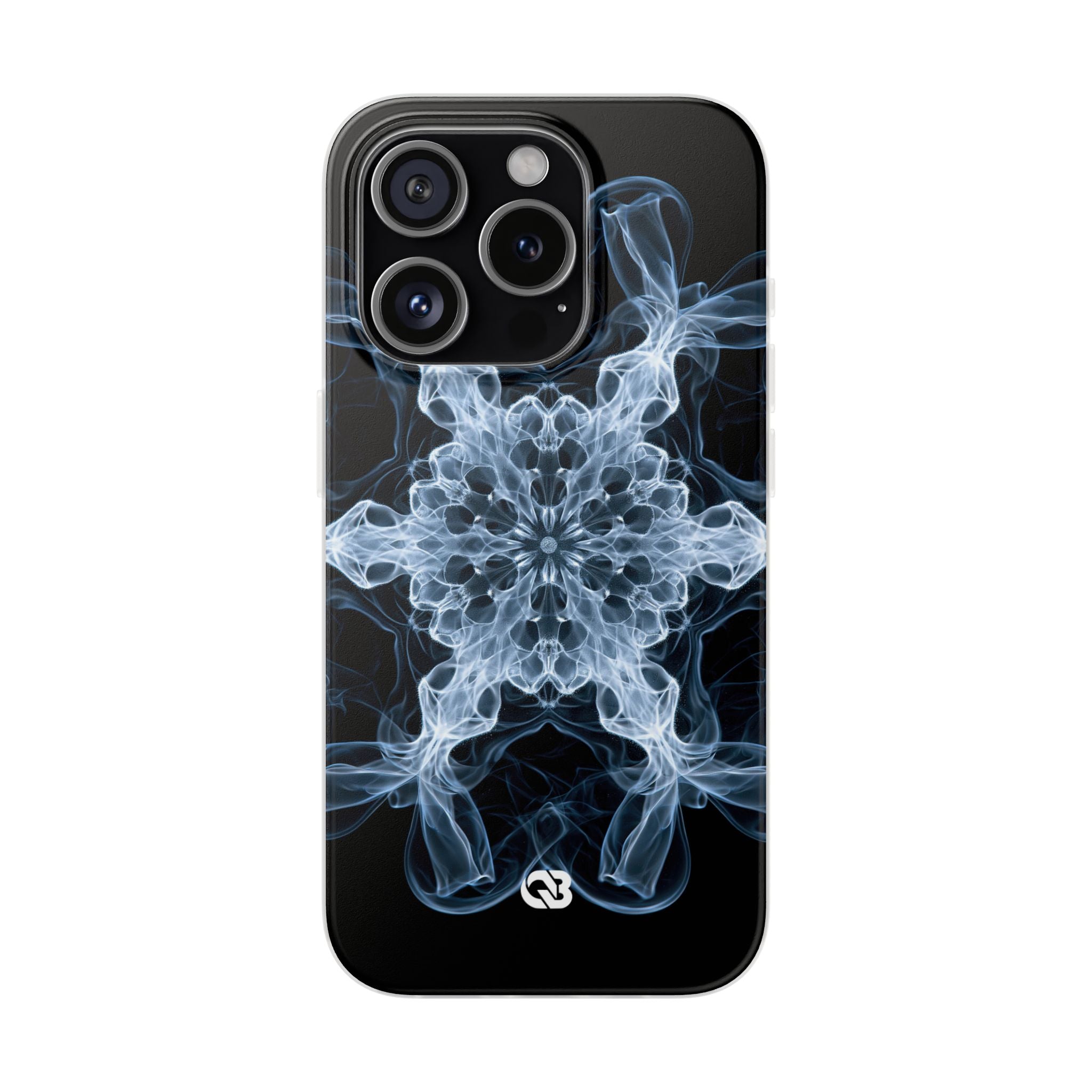 Blue Lite Phone Case for iPhone - Glacial Smoke Crown