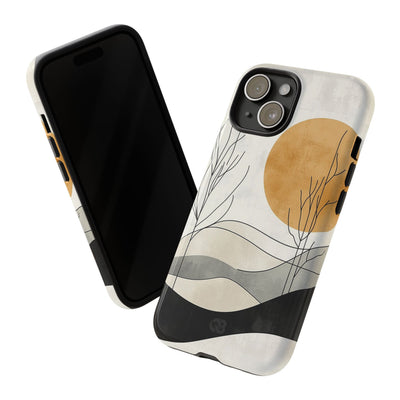 Burnt Horizon Lines · Custodia Tough per iPhone