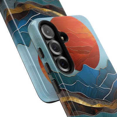 Molten Sun Peaks · Tough Phone Case for Samsung