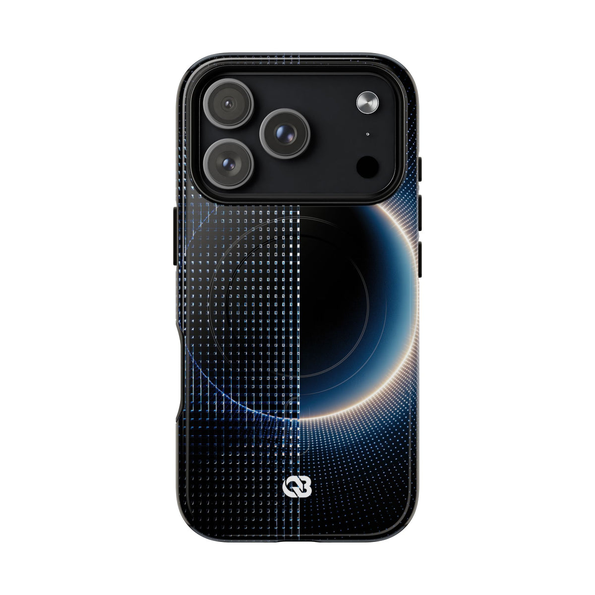 Luminous Meridian · Tough 2.0 Magnetic Phone Case for iPhone · Black