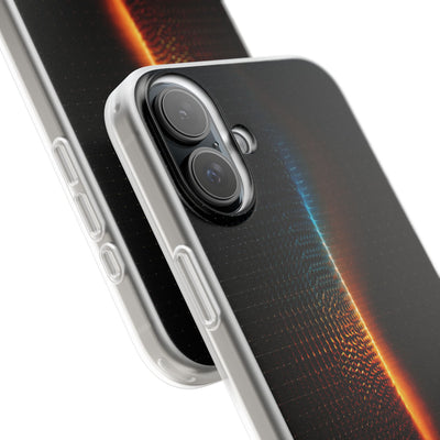 Luminous Refraction Grid · Lite Phone Case for iPhone ·  Black