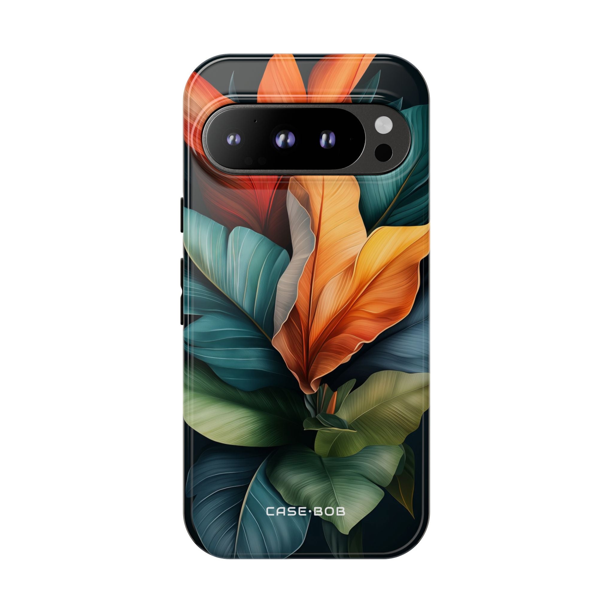 Tropischer Blattburst Google Pixel 9 Pro Case - Tough