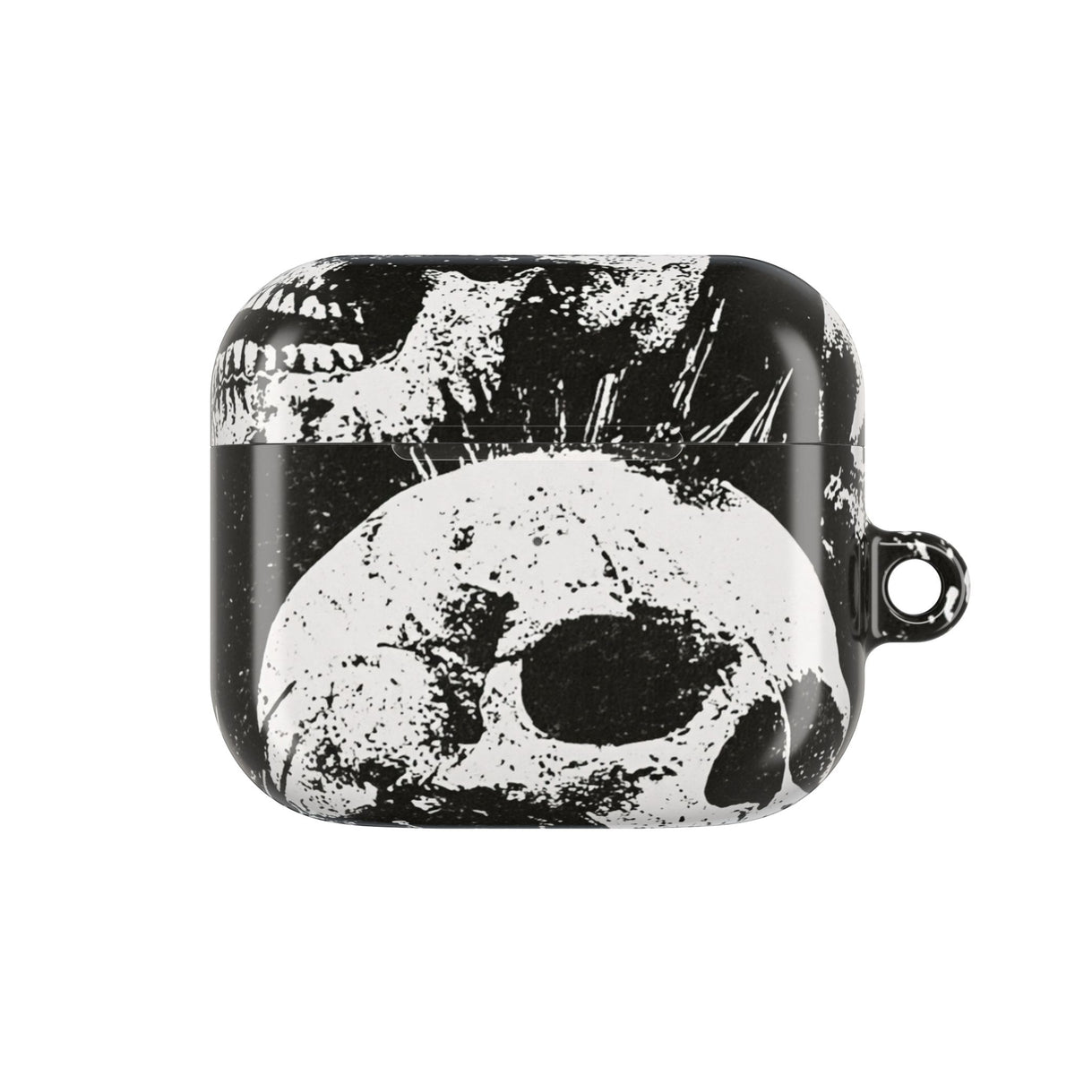 Punk Skull Riot · Hard Case for AirPods & AirPods Pro · Black
