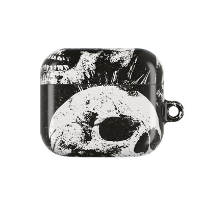 Punk Skull Riot · Hard Case for AirPods & AirPods Pro · Black