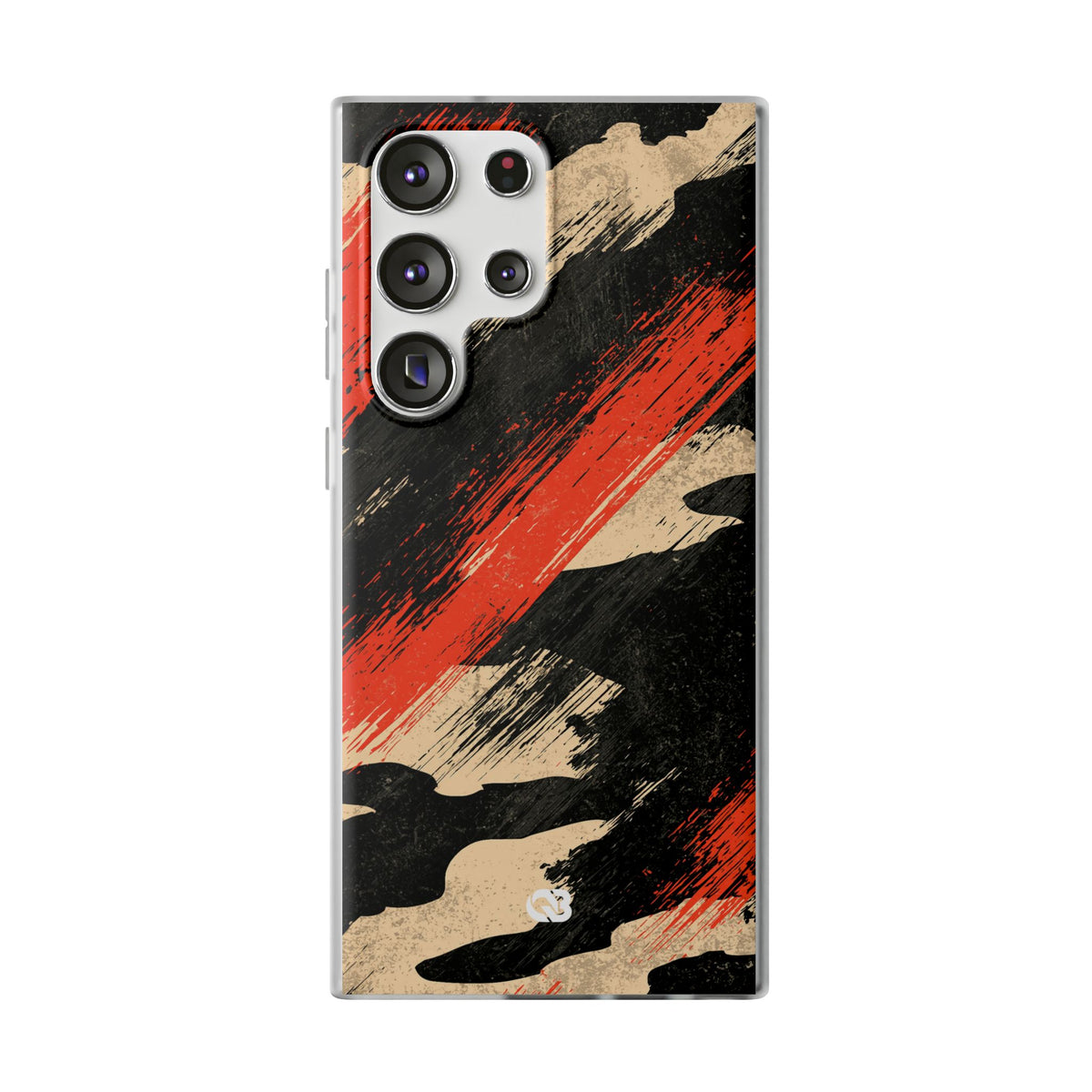 Urban Slash Camo · Lite Phone Case for Samsung · Black