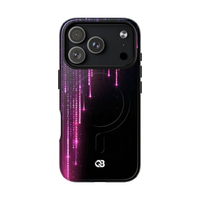 Binary Cascade · Tough 2.0 Magnetic Phone Case for iPhone · Black