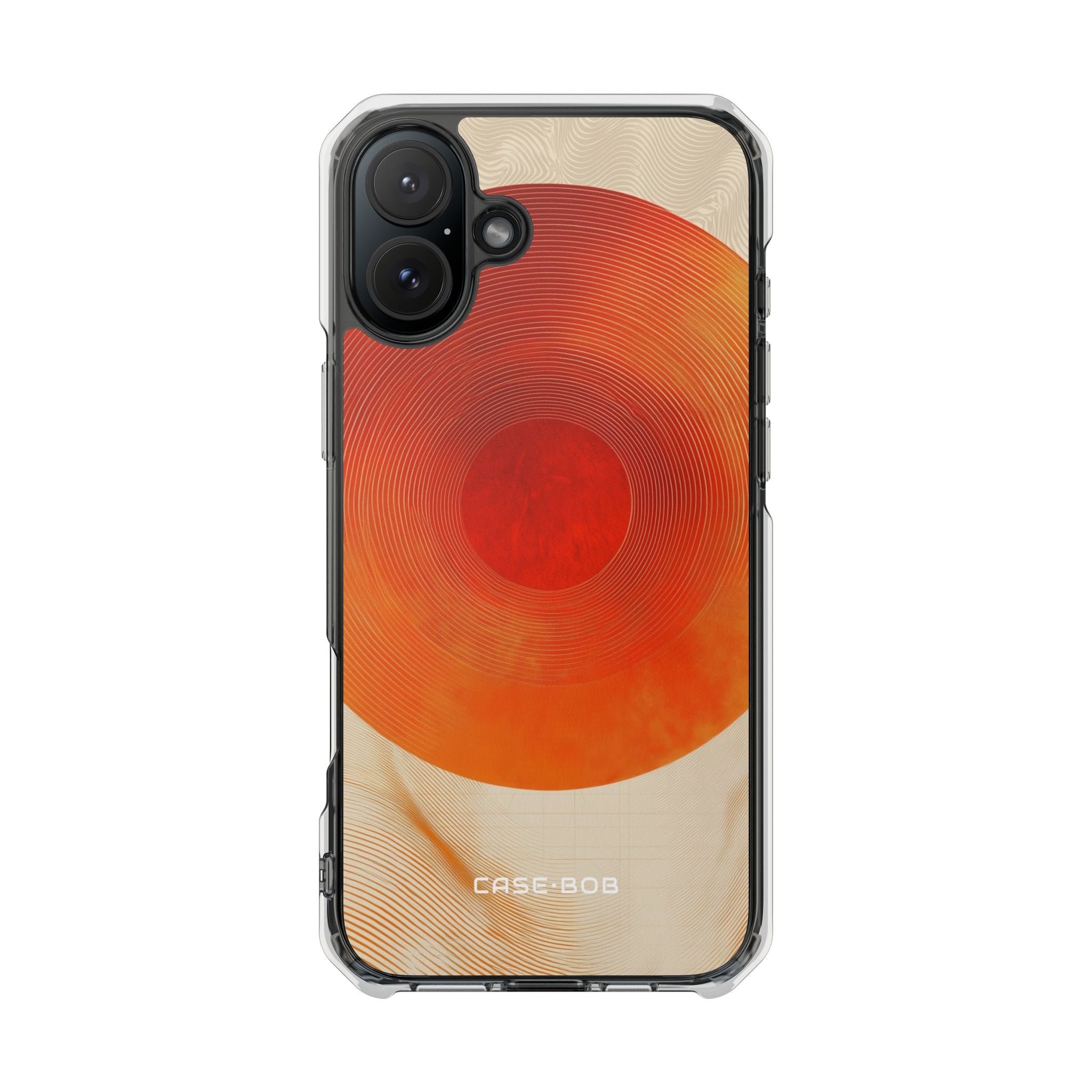 Sunburst Swirl iPhone 16 Plus Cover - Impact