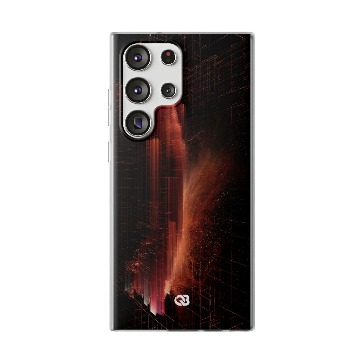 Luminous Monolith · Lite Phone Case for Samsung · Black