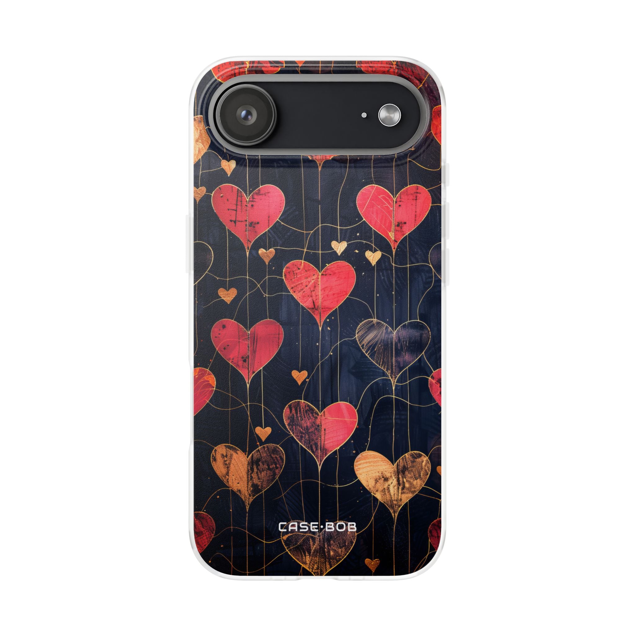 Golden Hearts Network iPhone 17 Air Case - Soft - CASE•BOB