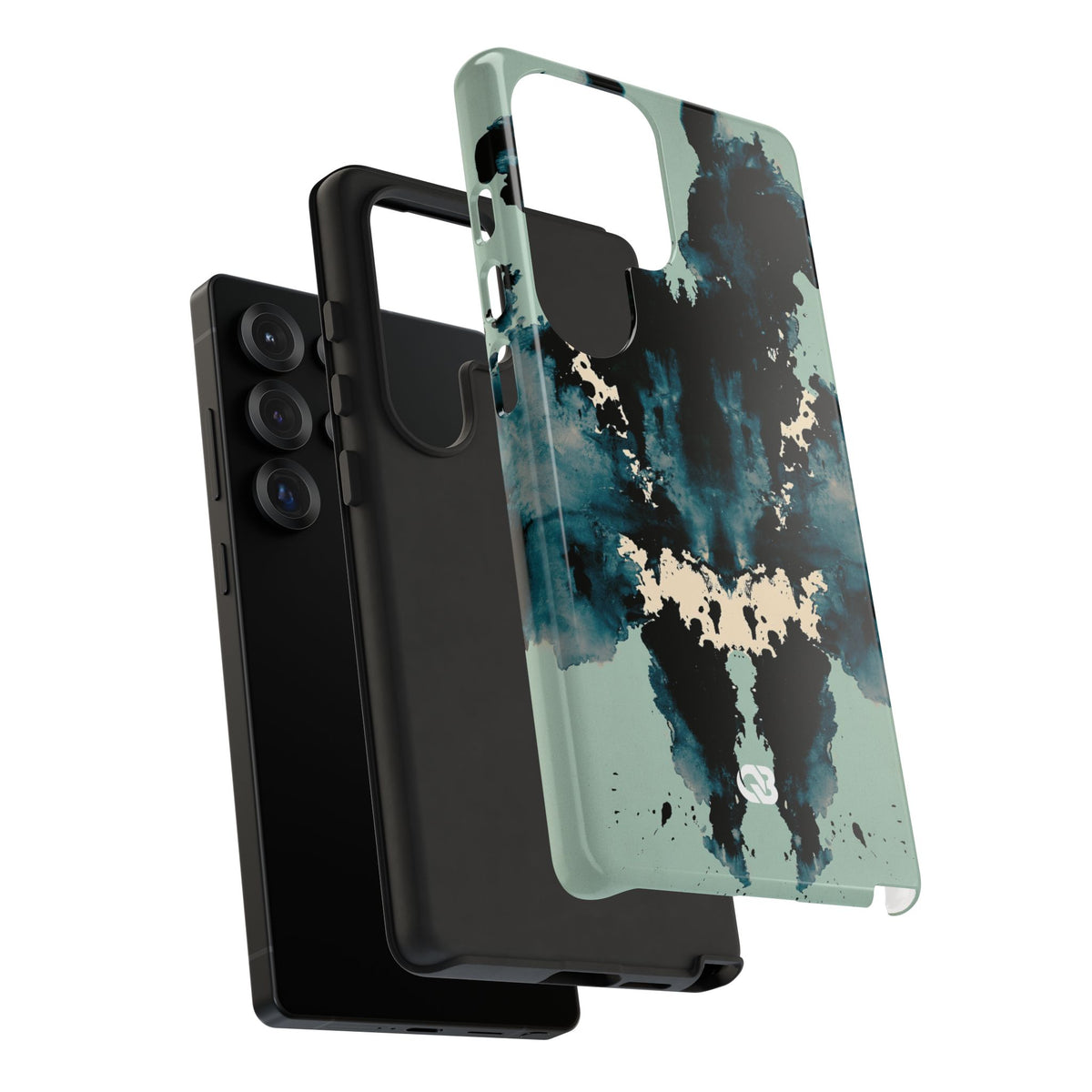 Rorschach Ink Void · Tough Phone Case for Samsung · Black