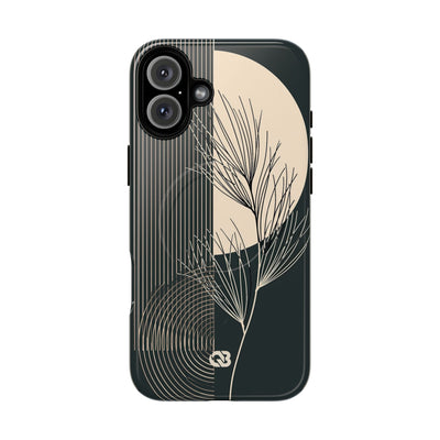 Black Tough 2.0 Magsafe Phone Case for iPhone - Obsidian Sand Willow