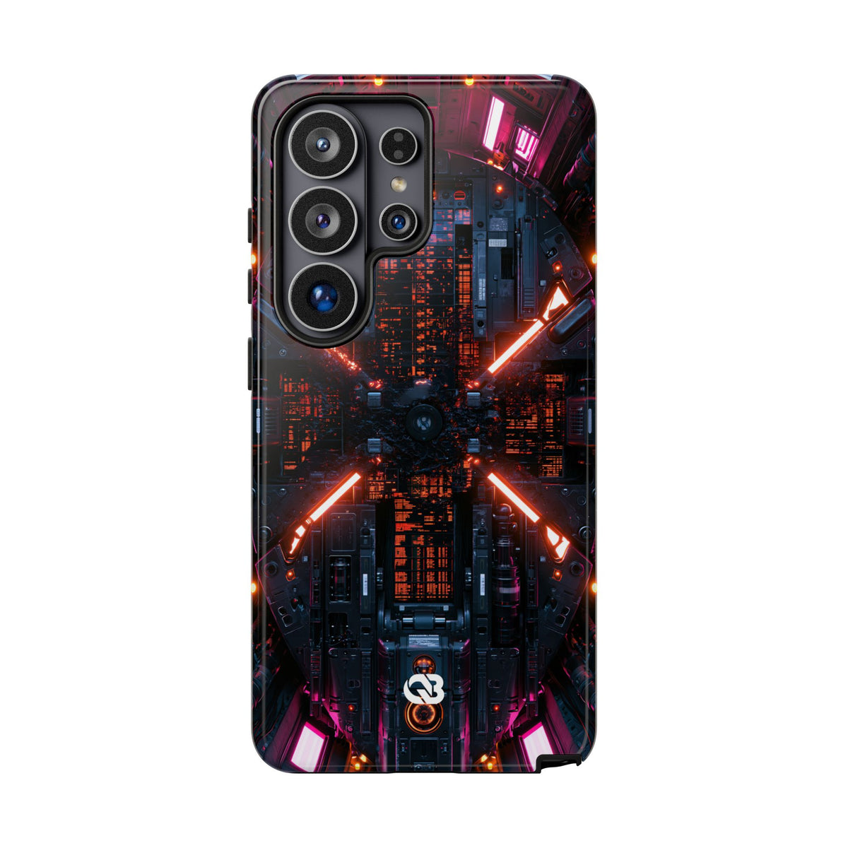 Cybernetic Reactor Core · Tough Phone Case for Samsung · Black