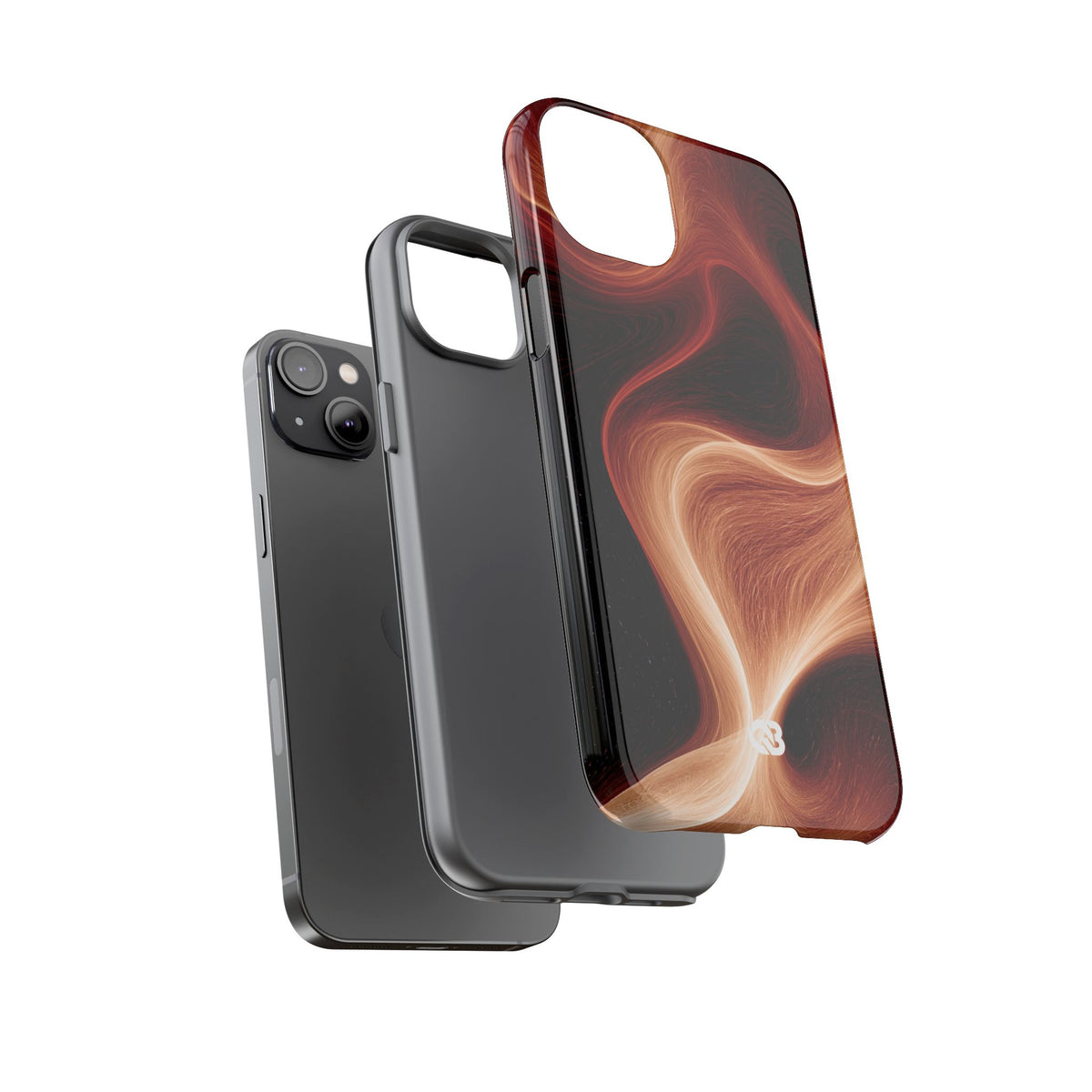Solar Ember Flow · Tough Phone Case for iPhone · Orange