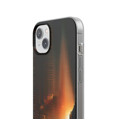 Luminous Grid · Lite Phone Case for iPhone ·  Black