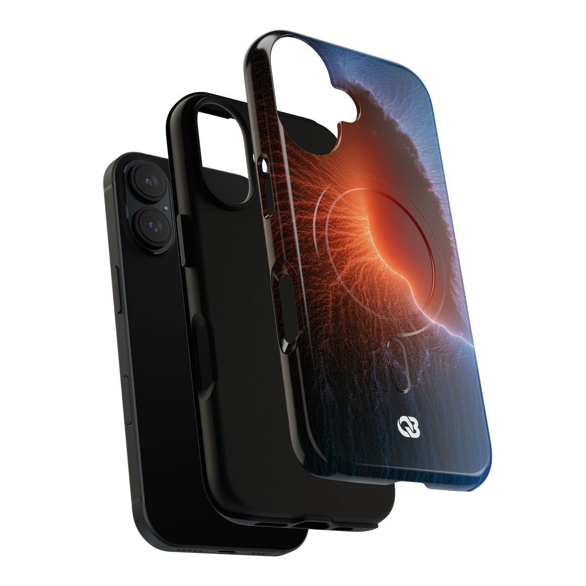 Thermal Aura Pulse · Tough 2.0 Magnetic Phone Case for iPhone · Blue