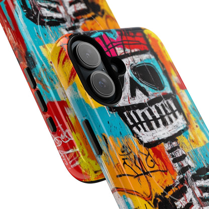 Skeleton Riot iPhone 16 Plus Case - Tough+