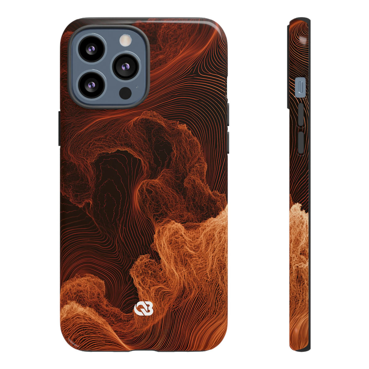 Amber Filament · Tough Phone Case for iPhone · Orange