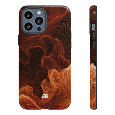 Amber Filament · Tough Phone Case for iPhone · Orange