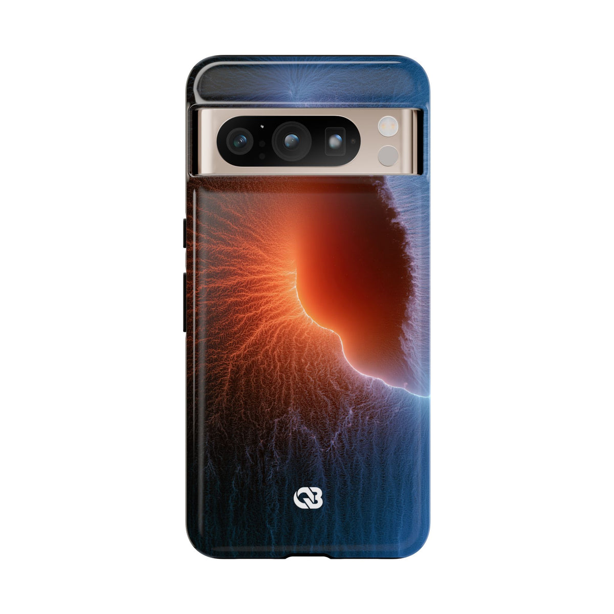 Thermal Aura Pulse · Tough Phone Case for Pixel ·  Blue