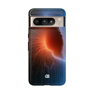 Thermal Aura Pulse · Tough Phone Case for Pixel ·  Blue
