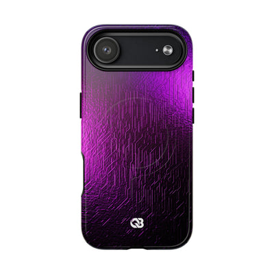 Violet Cyber Circuit · Tough 2.0 Magnetic Phone Case for iPhone · Purple