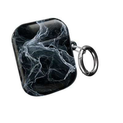 Arctic Gossamer · Hard Case for AirPods & AirPods Pro · Black