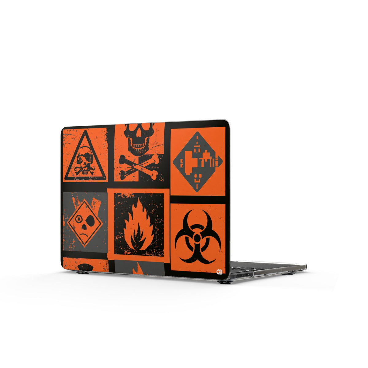 Urban Hazard · Clear Hard Case for MacBook · Orange