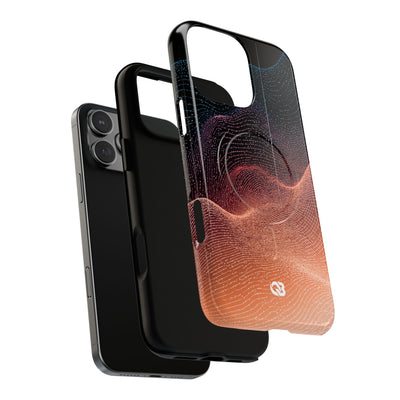 Spectral Elevation · Tough 2.0 Magnetic Phone Case for iPhone · Orange