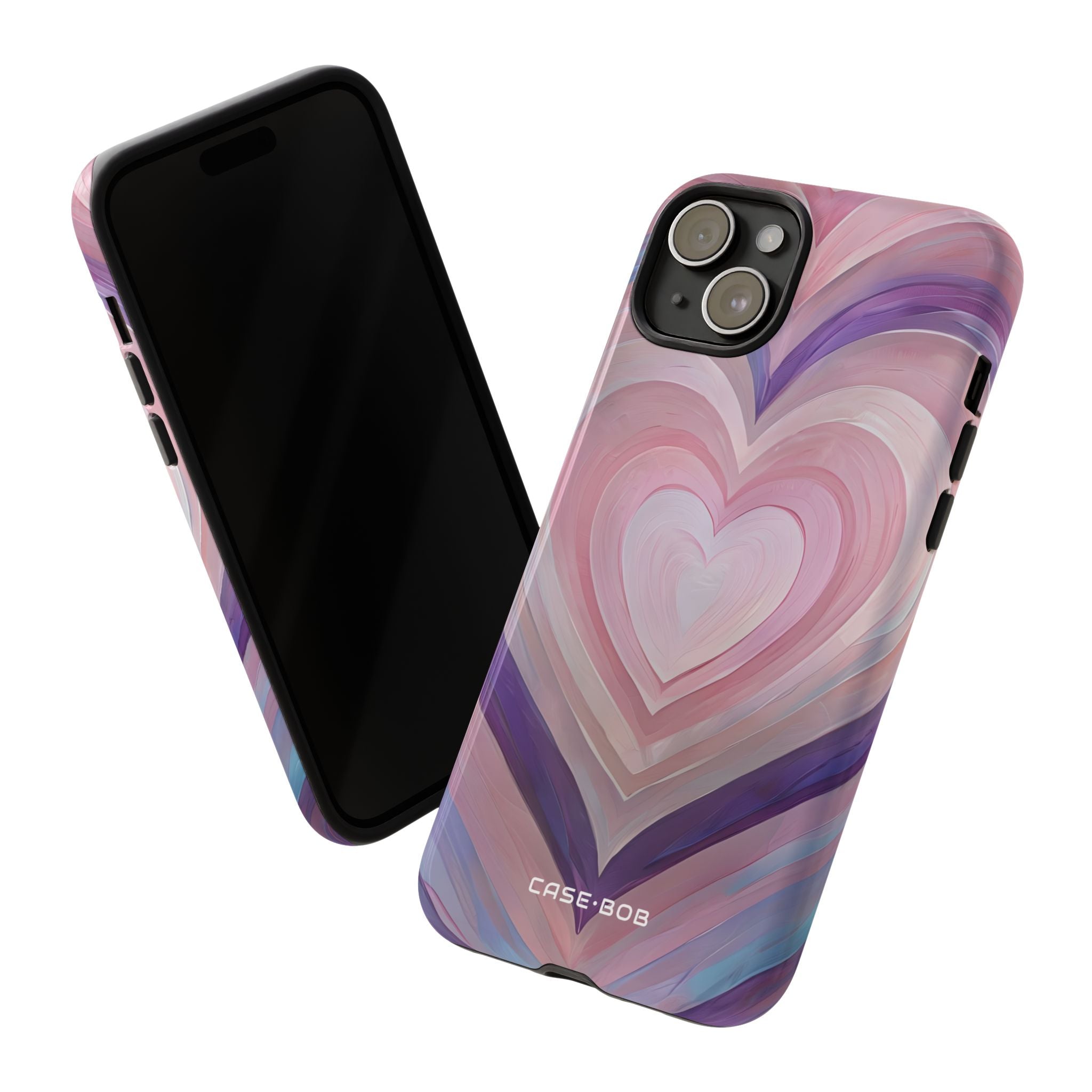 Strahlendes Heartbrush iPhone 15 Plus Case - Tough
