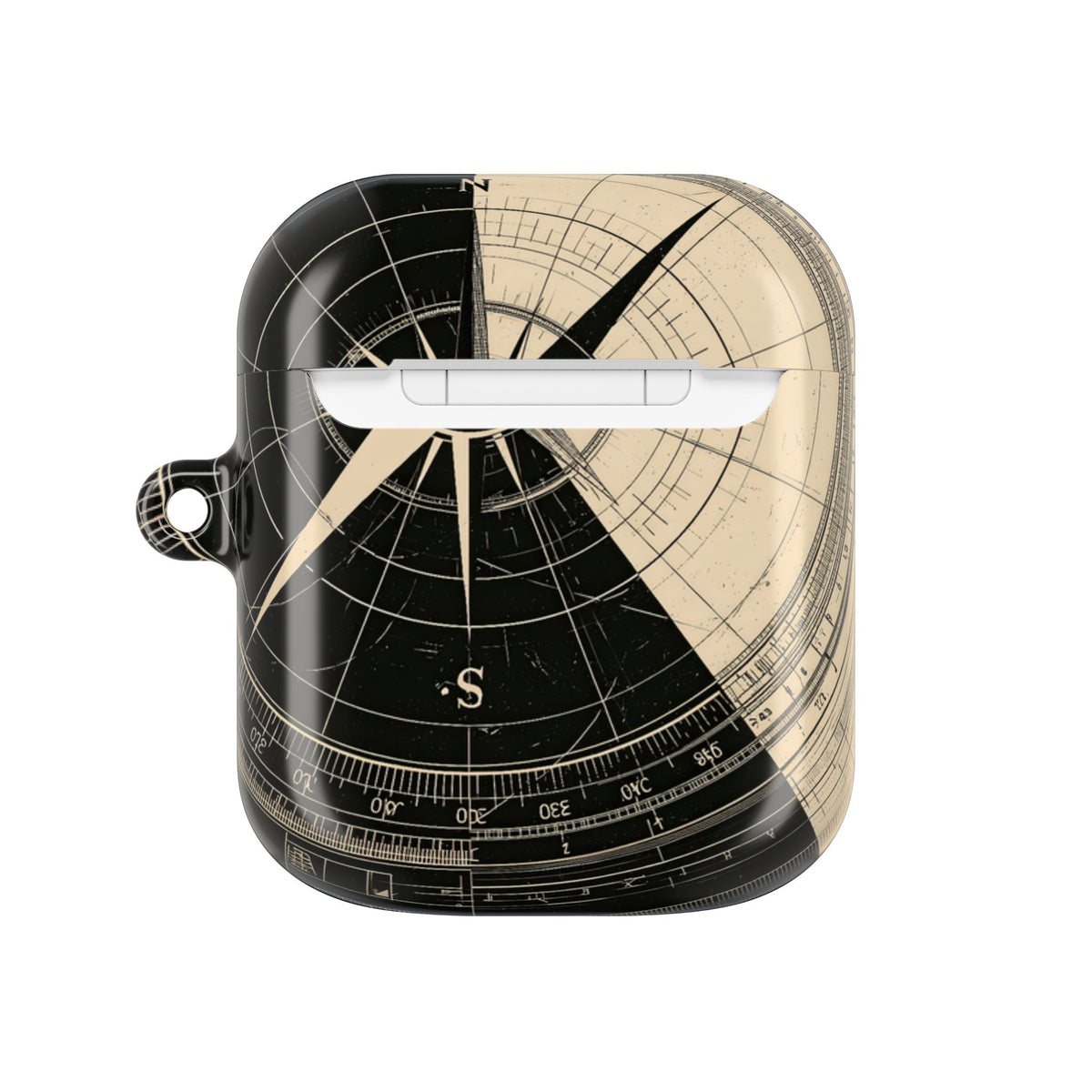 Orbital Meridian · Hard Case for AirPods & AirPods Pro · Black