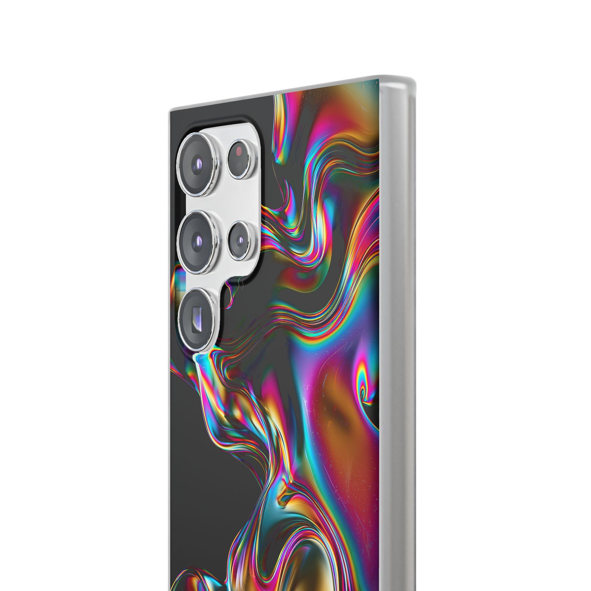 Purple Lite Phone Case for Samsung - Liquid Neon Chrome