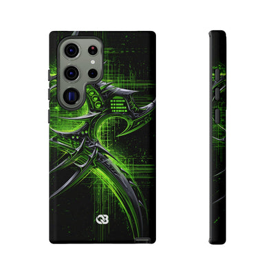Cyber Sigil Grid · Tough Phone Case for Samsung · Green