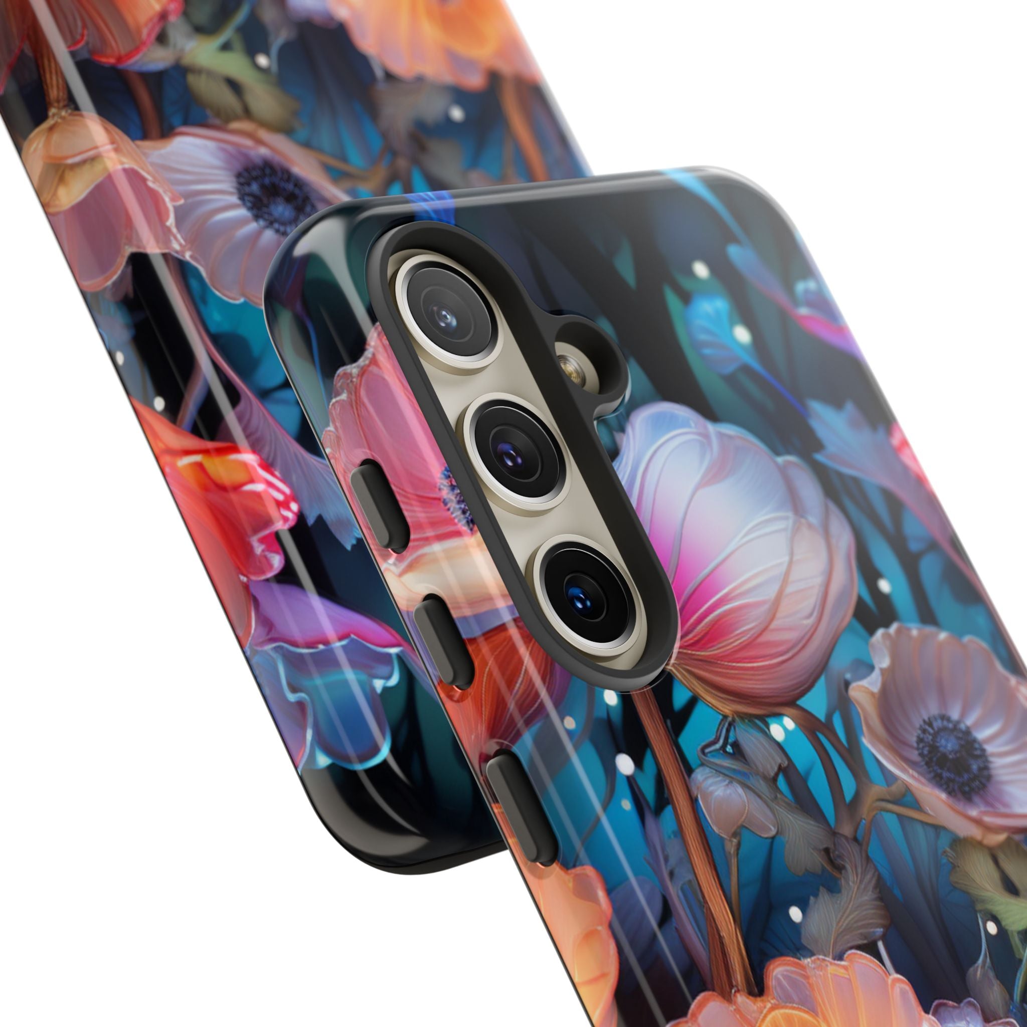 Luminous Poppy Glade · Tough Fundas para teléfono para Samsung