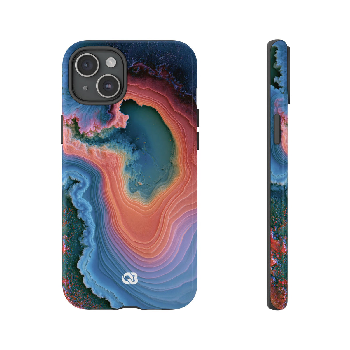 Luminous Resonance · Tough Phone Case for iPhone · Blue