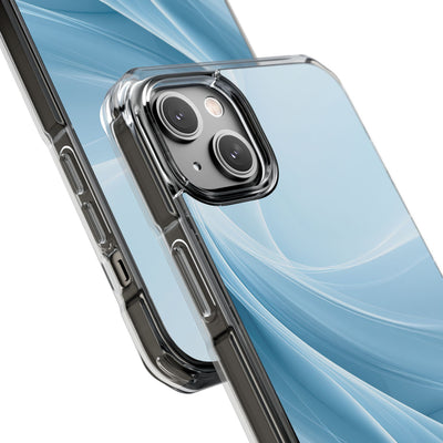 Blue Impact MagSafe Phone Case for iPhone - Arctic Silk Drift