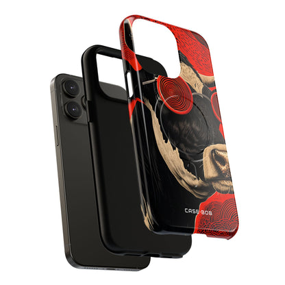 Hypnotic Cow iPhone 14 Pro Max Case - Tough+